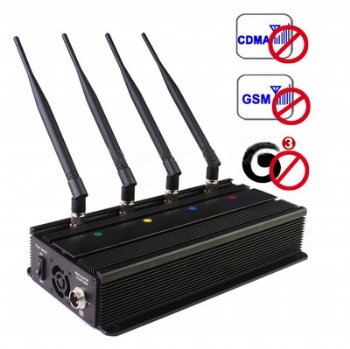 4 antenna high power cell phone jammer SPY-101A