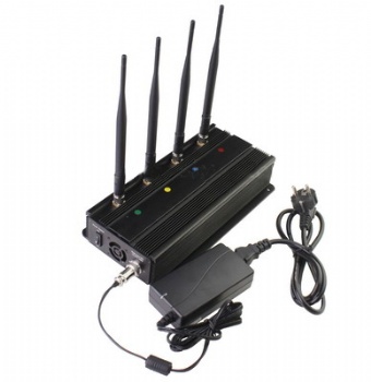  4 antenna high power cell phone jammer SPY-101A	
