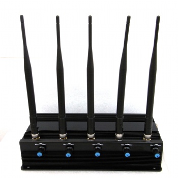 Wall-mounted high-power mobile phone jammer SPY-101A-5B