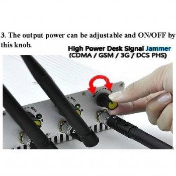  Remote Control SPY-101B-Pro Adjustable Mobile Jammer	