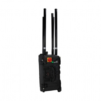  Drone Uav Jammer Max 515w 6 Bands 5.8ghz 2.4ghz 433mhz gps L1 868mhz Signal blocker	