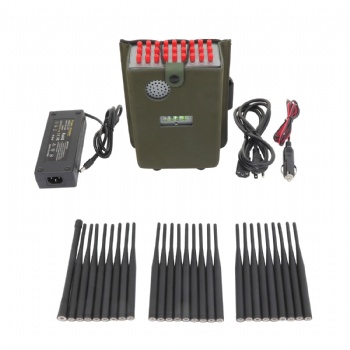  Alligato 27 Antennas Signal Jammer  Shields Gps Wifi 2.4 Wifi 5.8 Lojack Vhf Uhf Cdma Dcs Gsm 2g 3g 4g 5g Mobile Phone Signal	